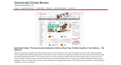 Desktop Screenshot of generic4allglobalreview.com